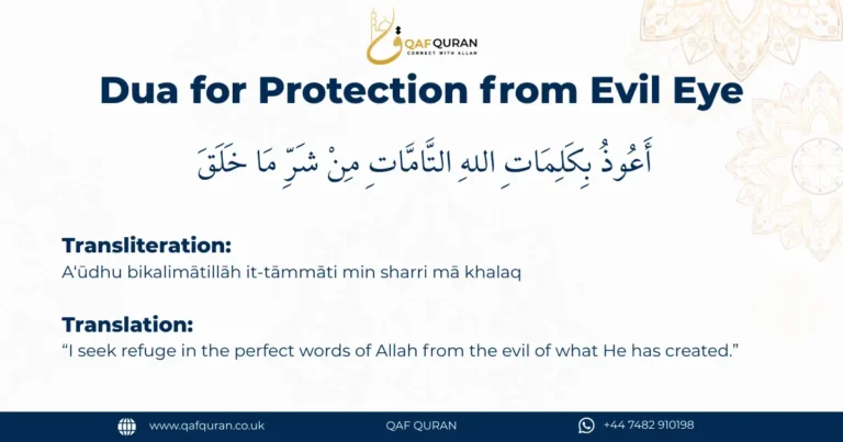 Dua for Protection from Evil Eye